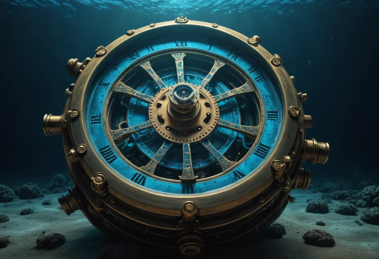 Abyssal Chronometer (photography) — AI generated image