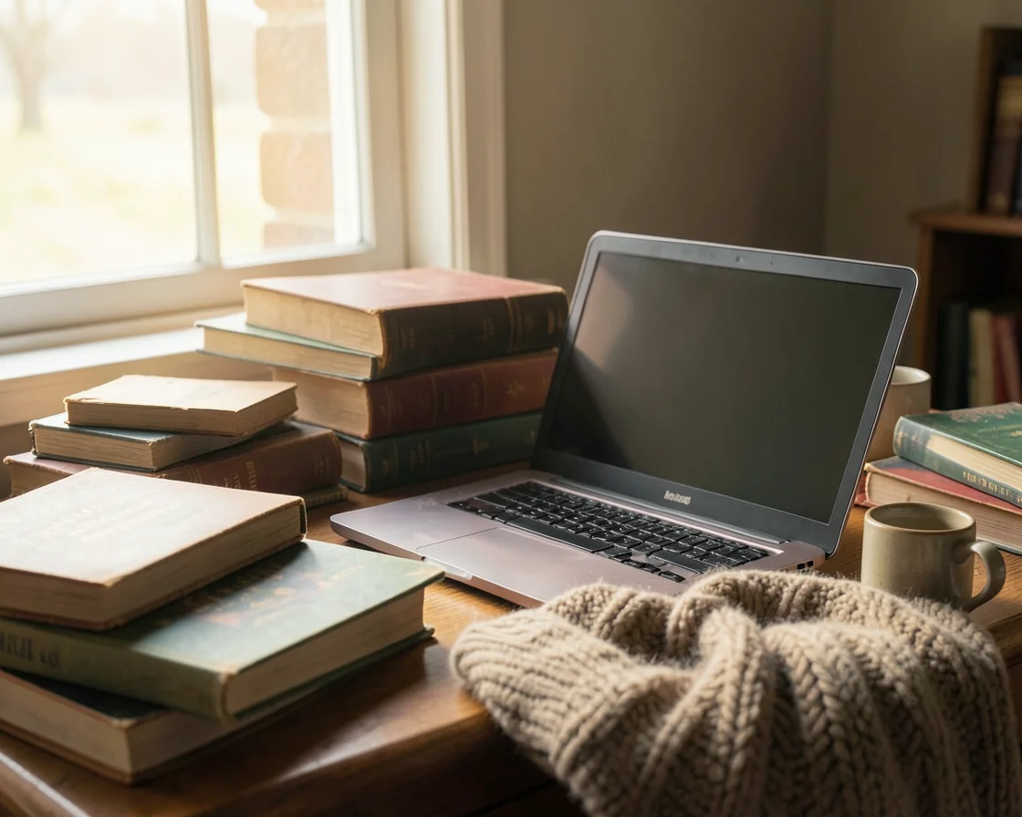 Study Nook — AI generated image