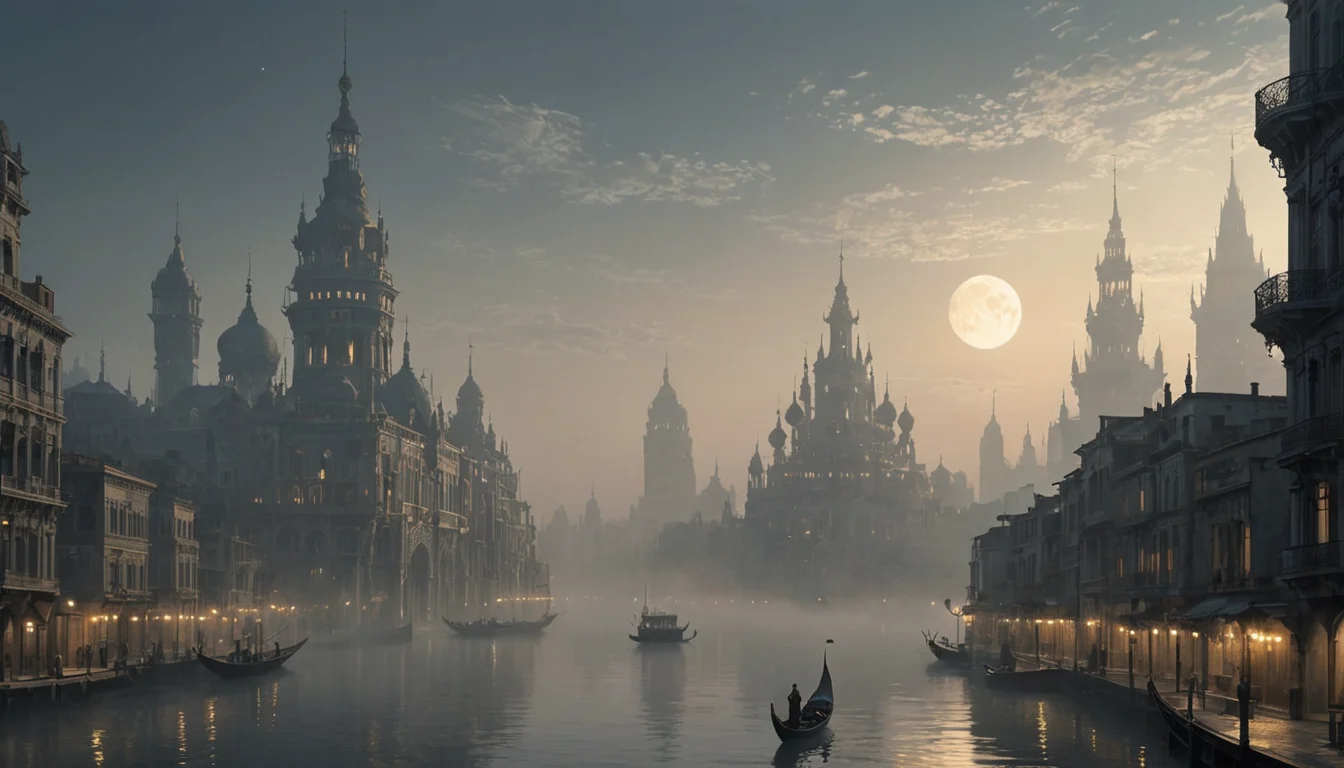 Aether Metropolis Mist — AI generated image