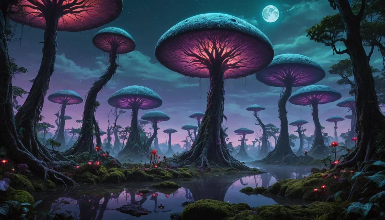 Xeno-Grove — AI generated image