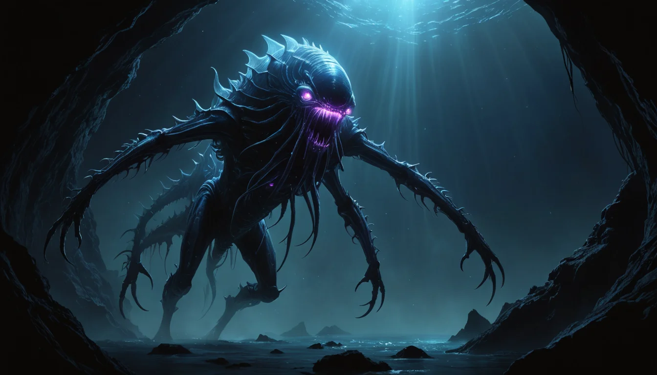 Abyssal Leviathan — AI generated image