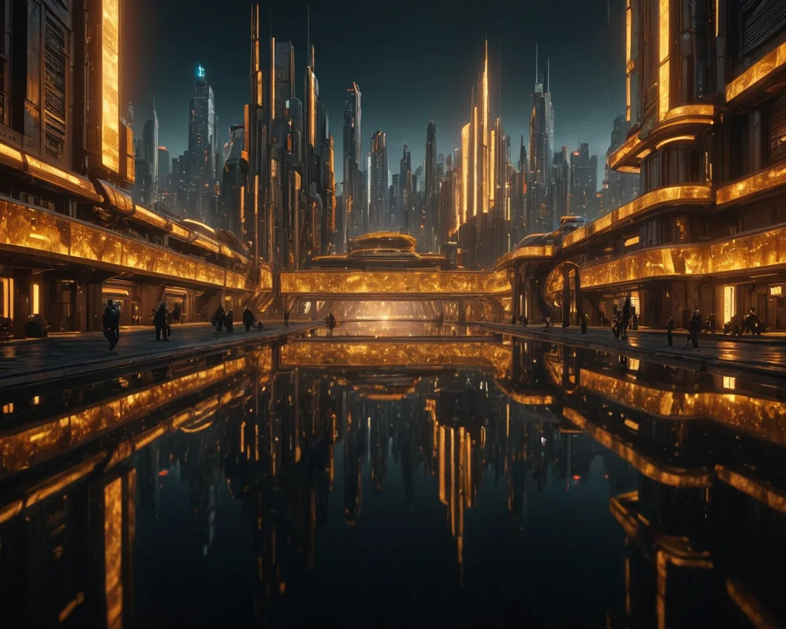 Amber City — AI generated image