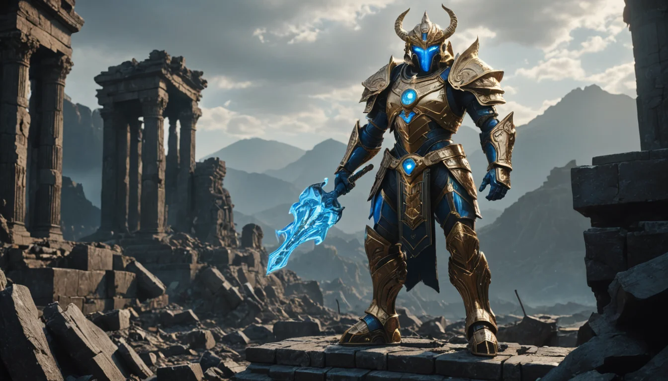 Relic God — AI generated image