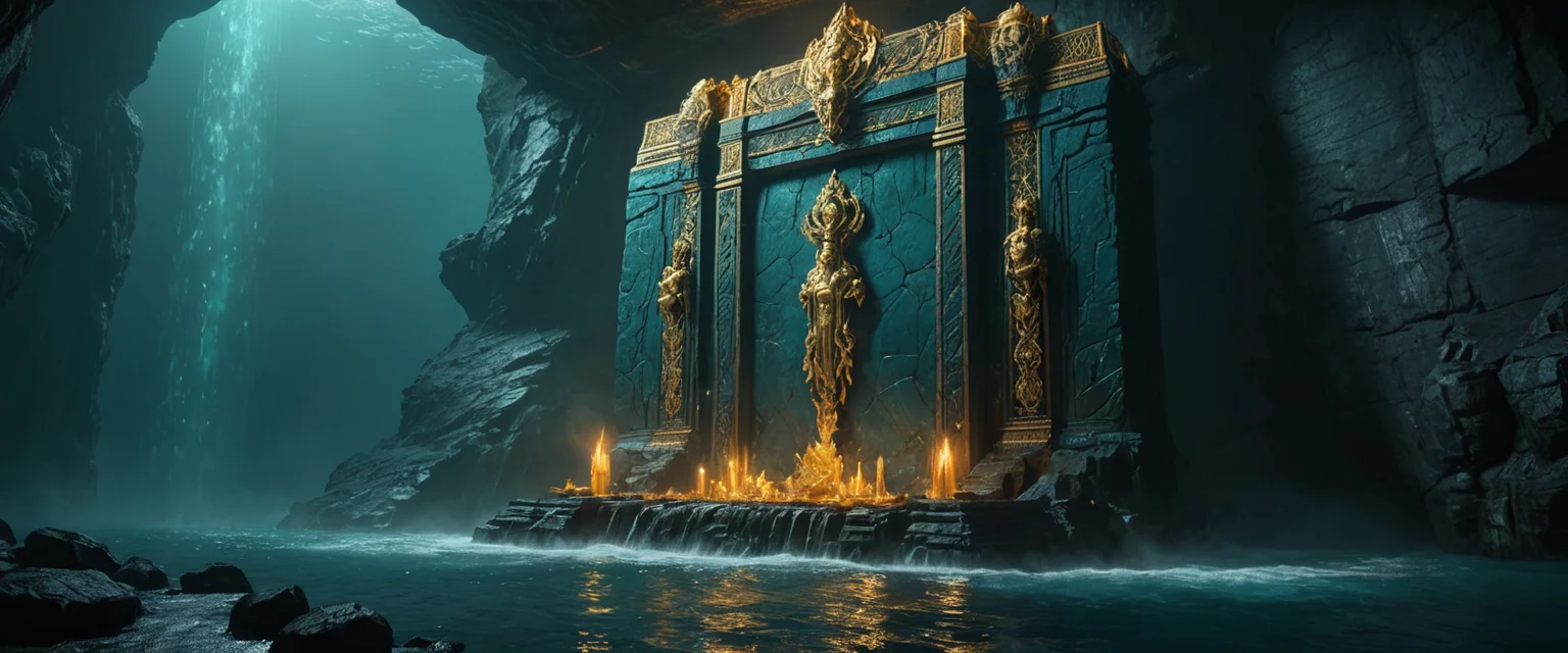 Oracle of the Deep Stone — AI generated image