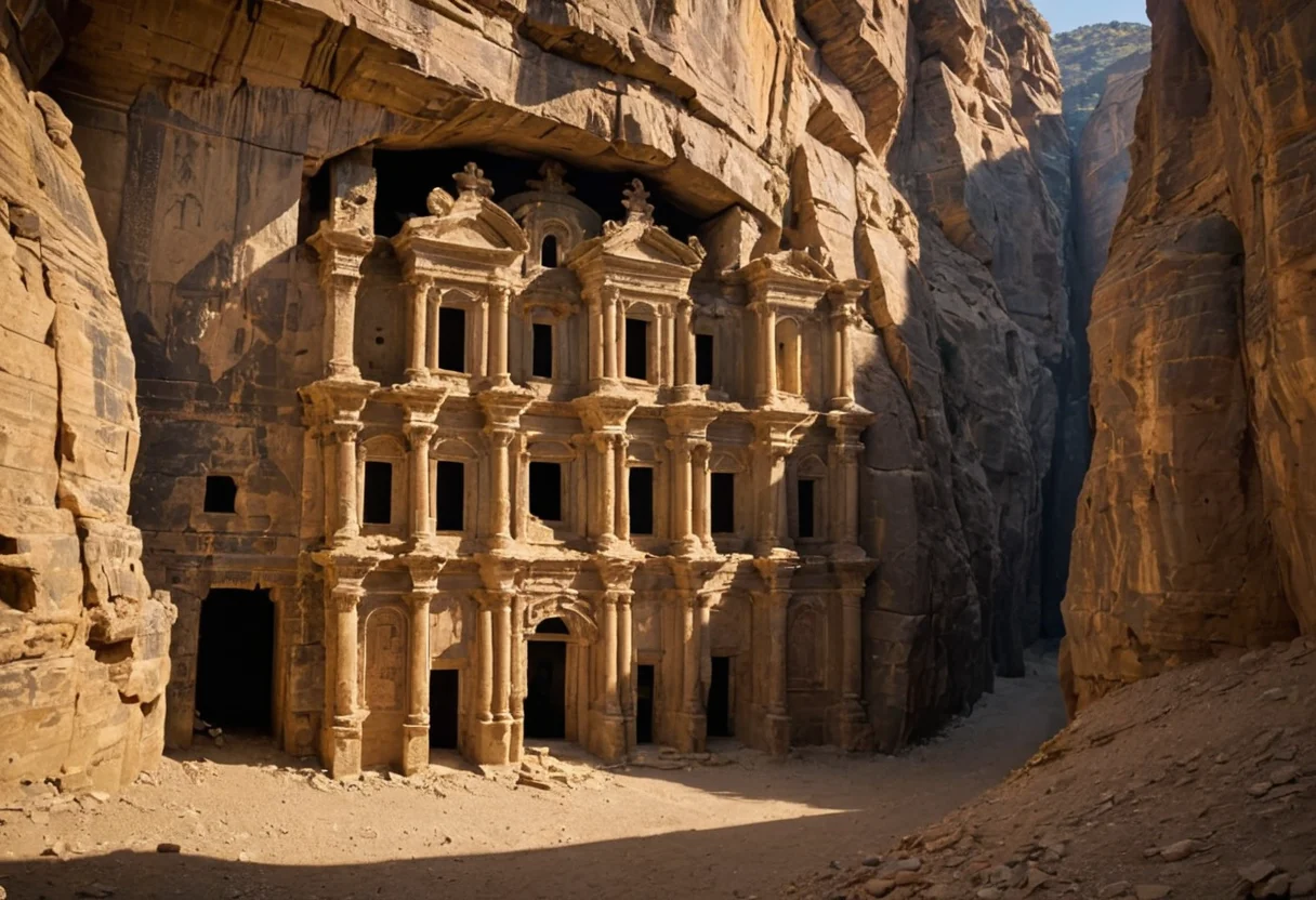 Ancient Stone Monologue — AI generated image