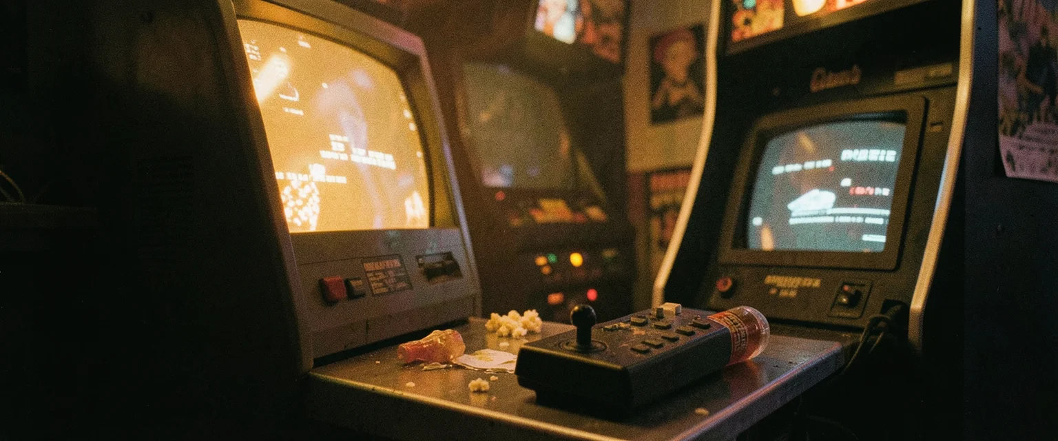 Arcade After Hours — AI generated image