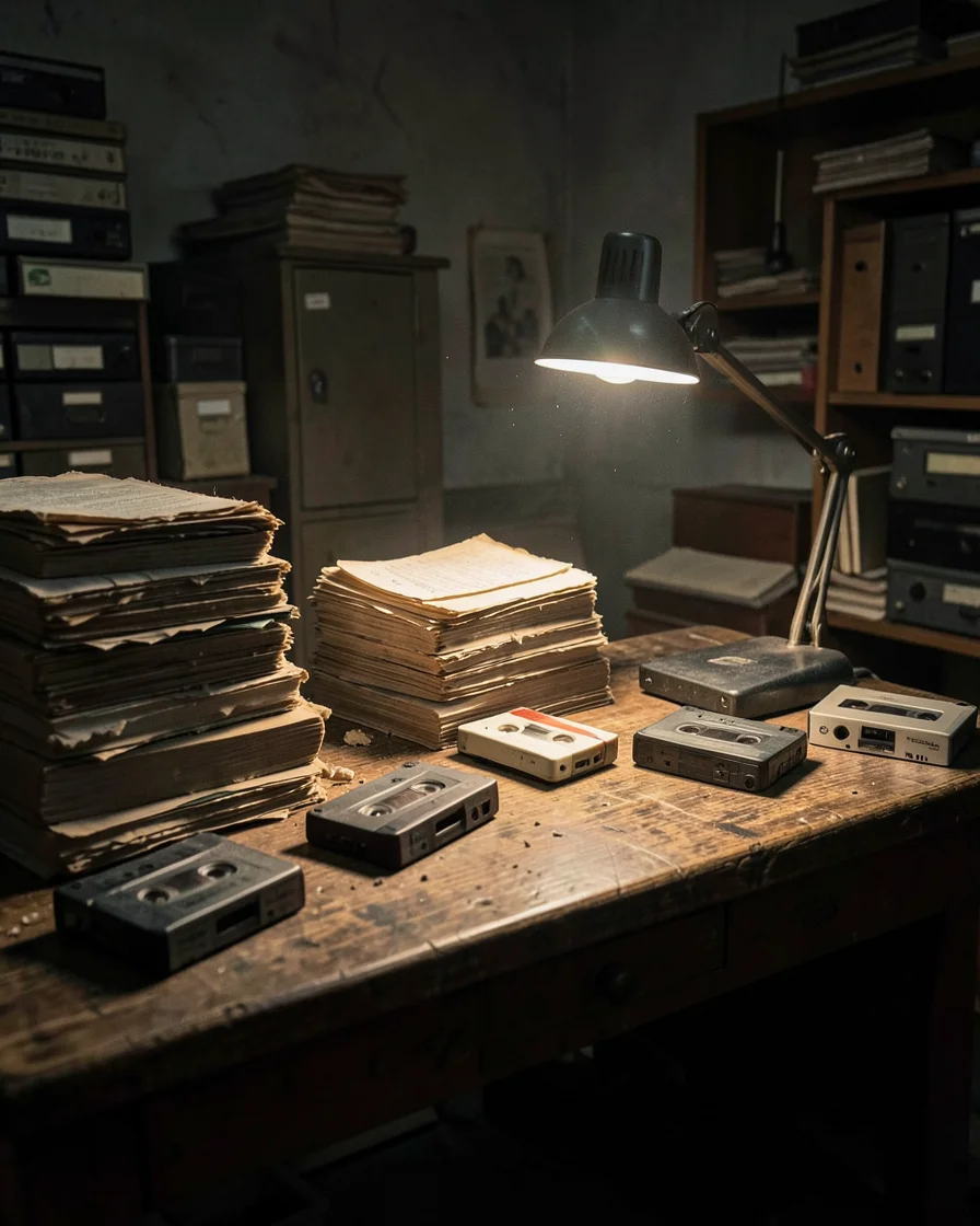 Archive Dust — AI generated image