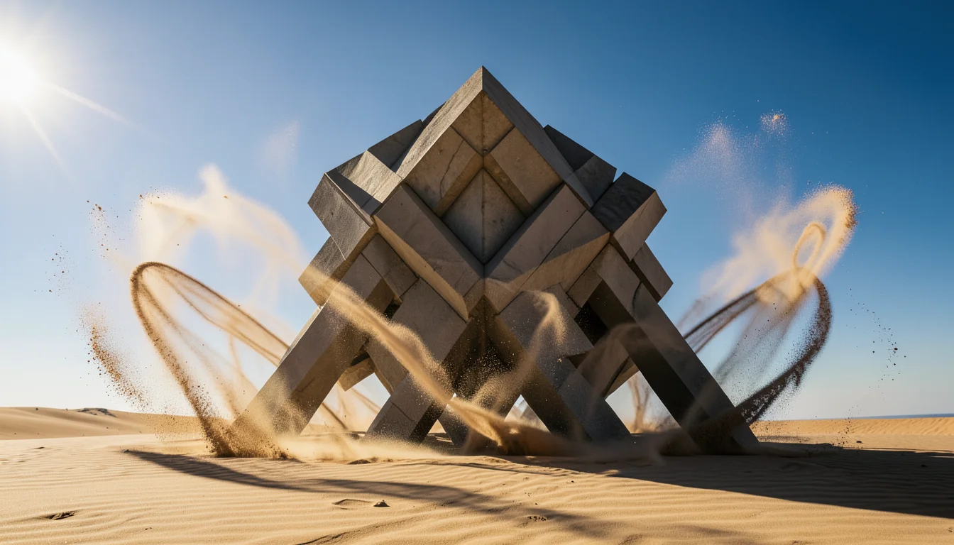 Desert Algorithm — AI generated image