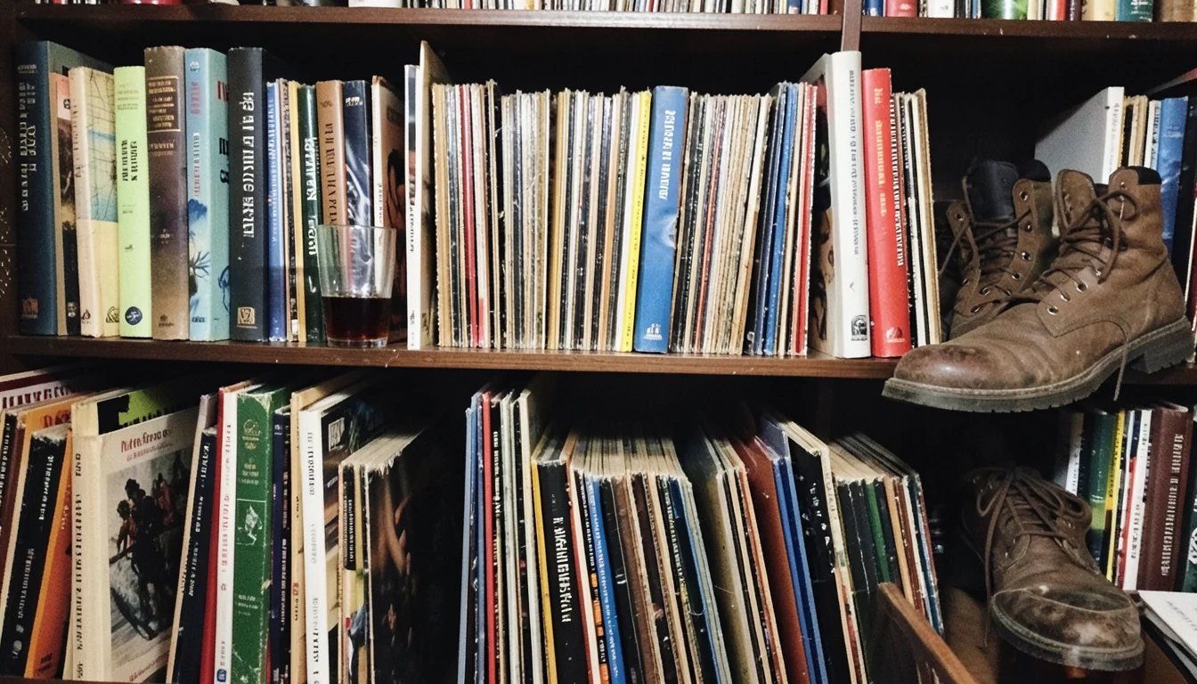 The Collector's Shelf — AI generated image