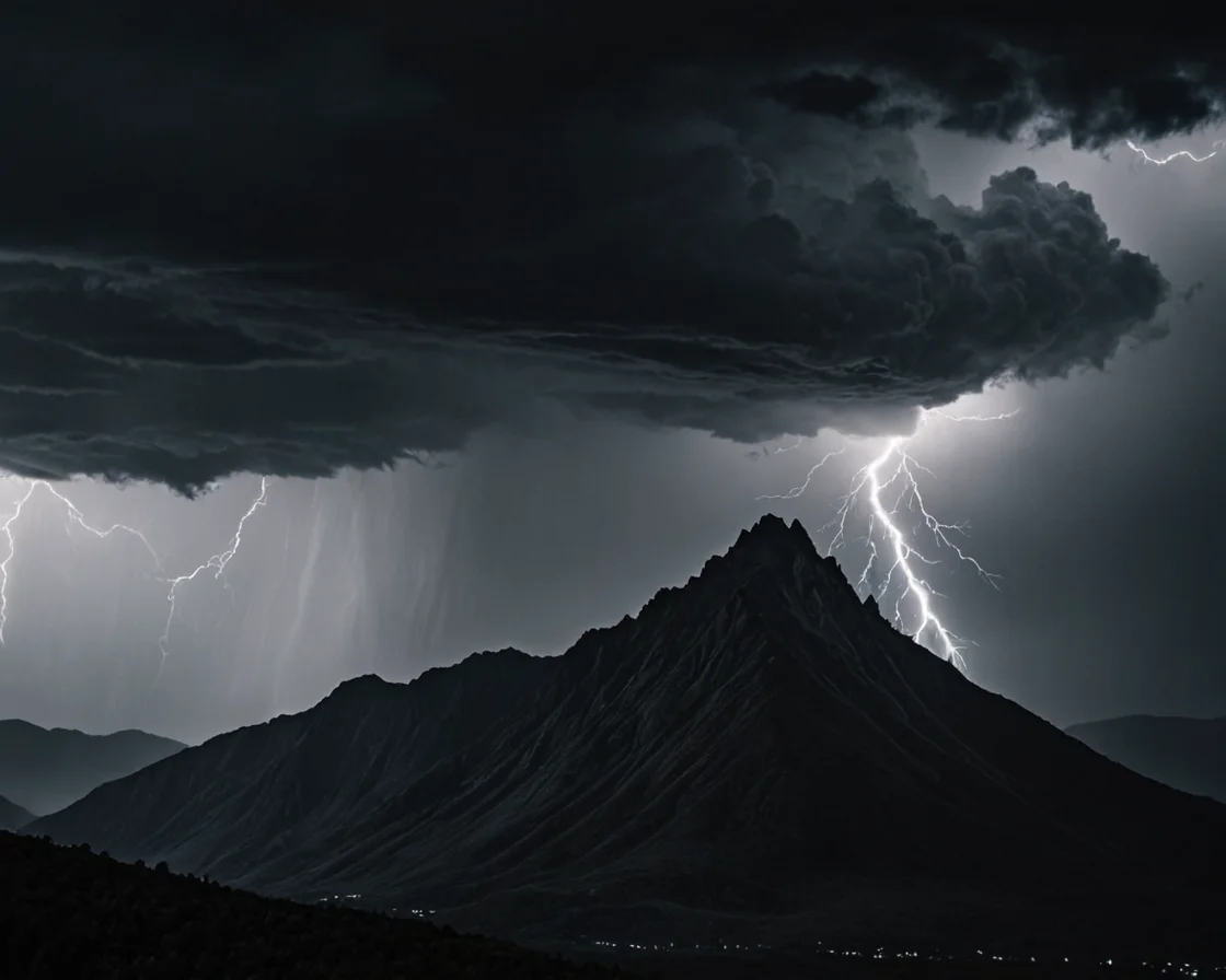 Atmospheric Storm Capture — AI generated image