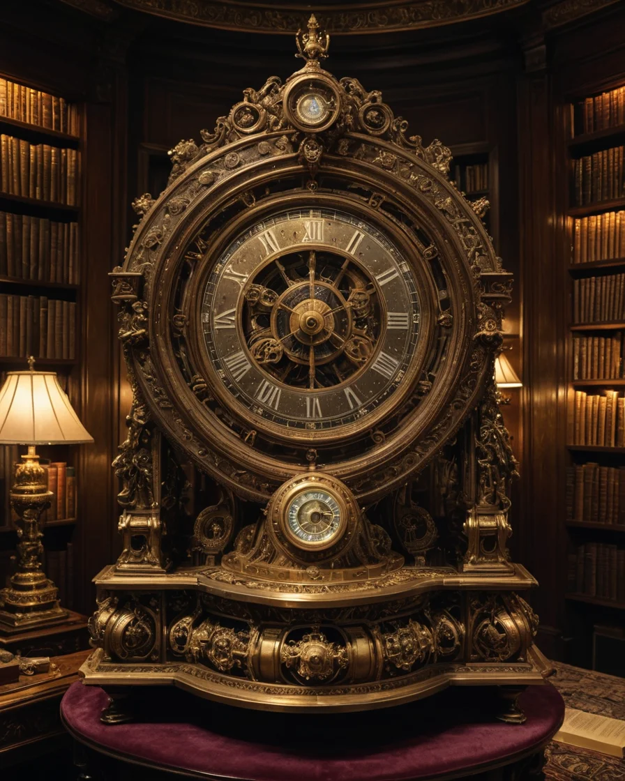 Baroque Mechanism — AI generated image