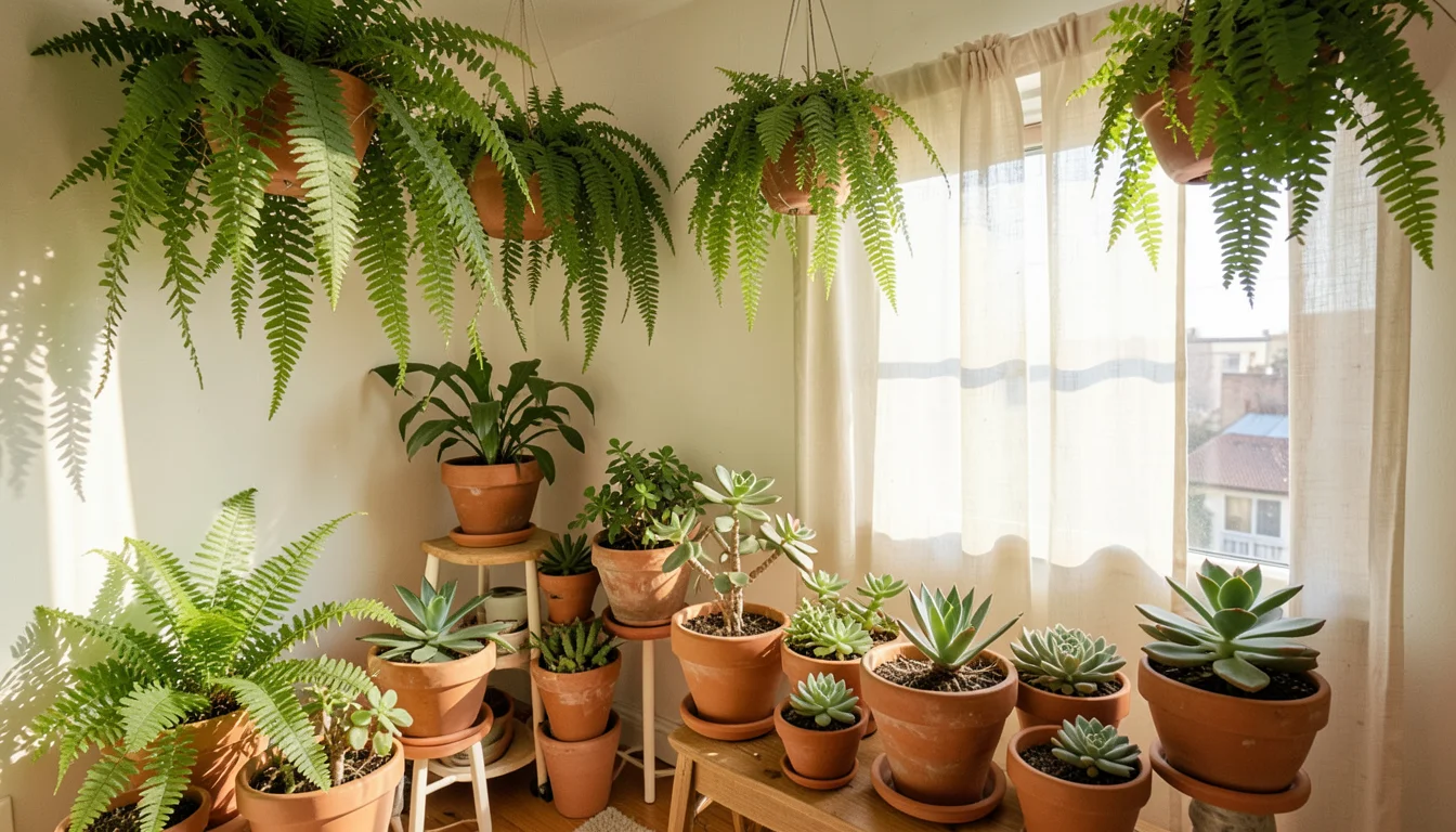 Biophilic Apartment Garden — AI generated image