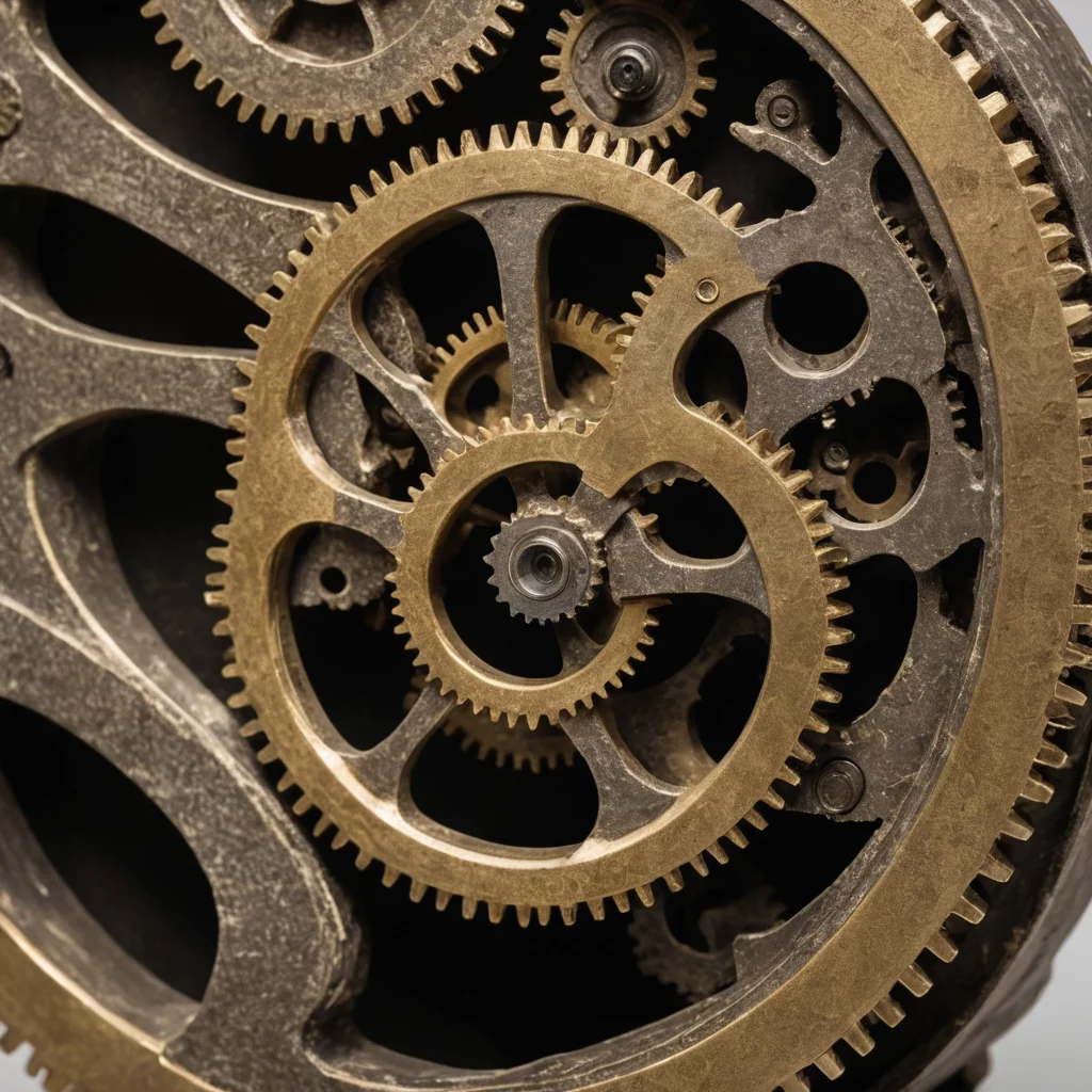 Calcified Mechanism — AI generated image