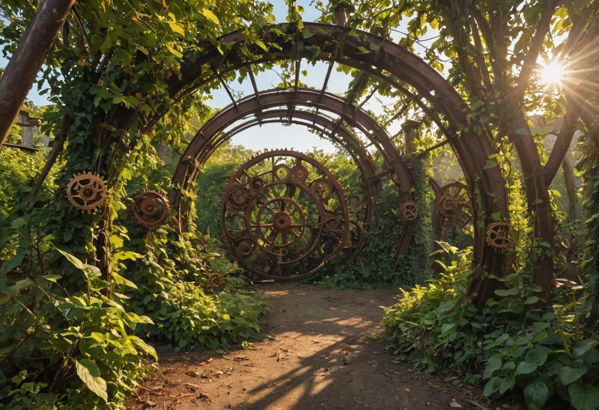 Chronos Garden Bloom — AI generated image