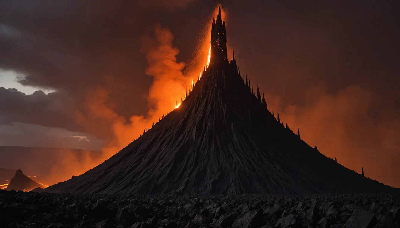 Cinder Spire — AI generated image