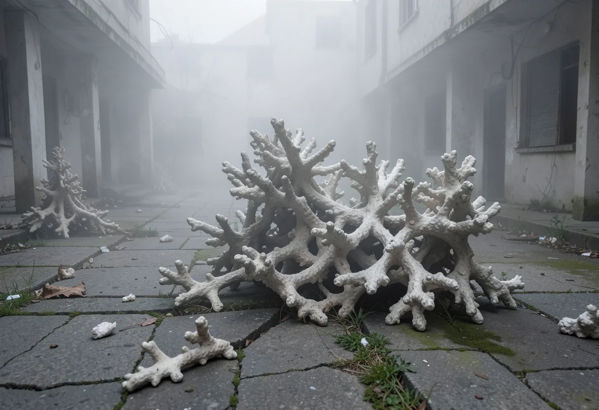 Curious Coral Form — AI generated image