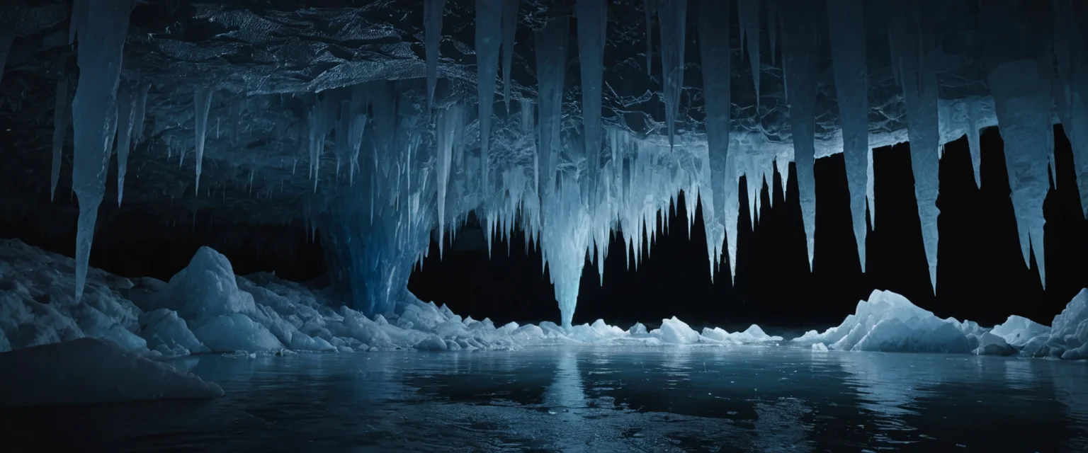 Cryogenic Grotto — AI generated image