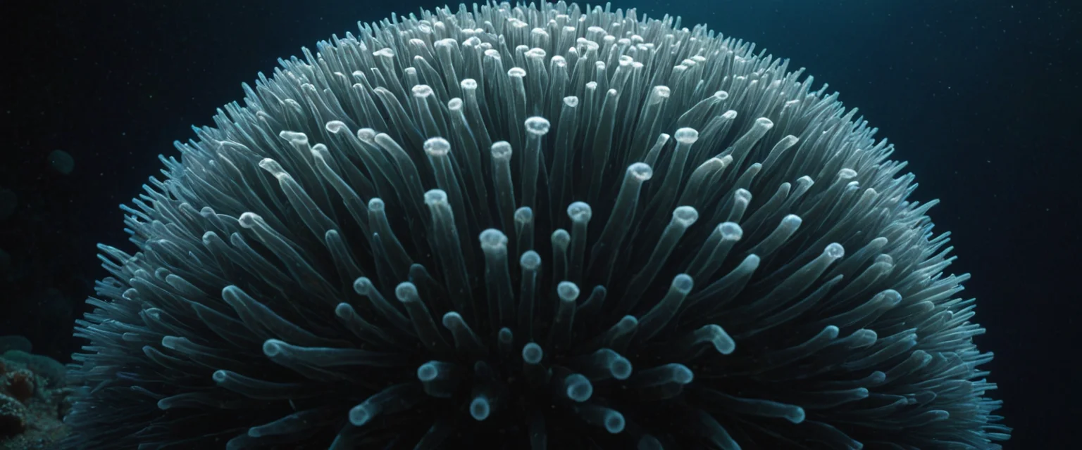 Crystalline Abyssal Trench — AI generated image