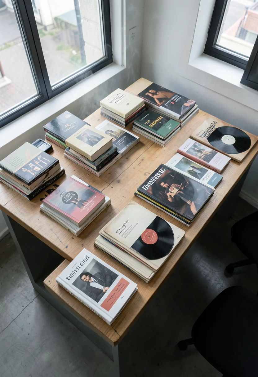Academic Clutter — AI generated image