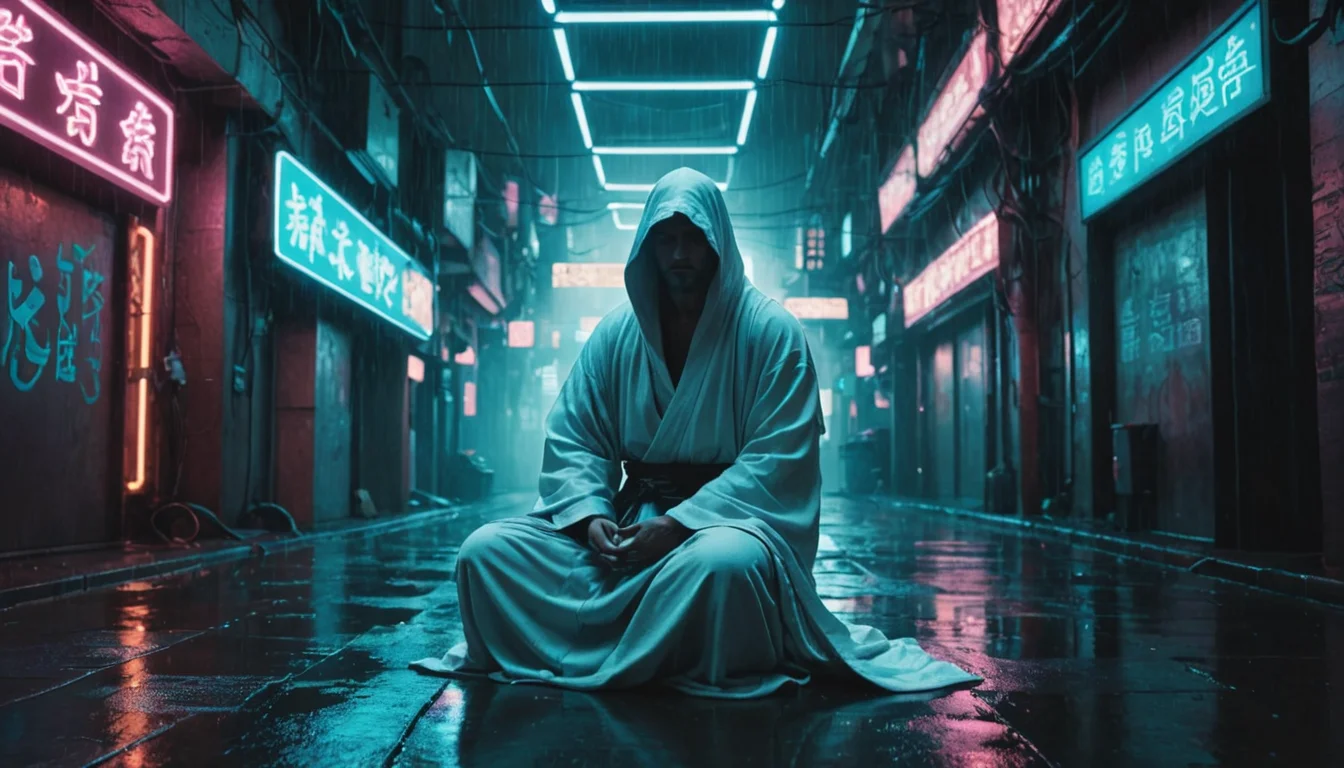 Cyber-Monk — AI generated image
