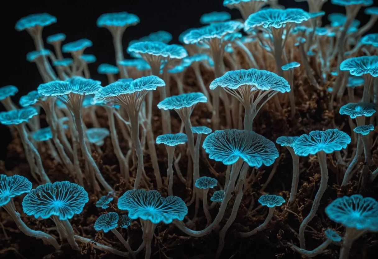 Mycelial Processor — AI generated image