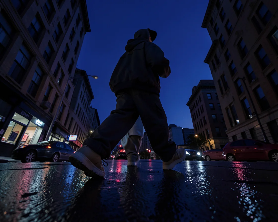 Damp Asphalt — AI generated image