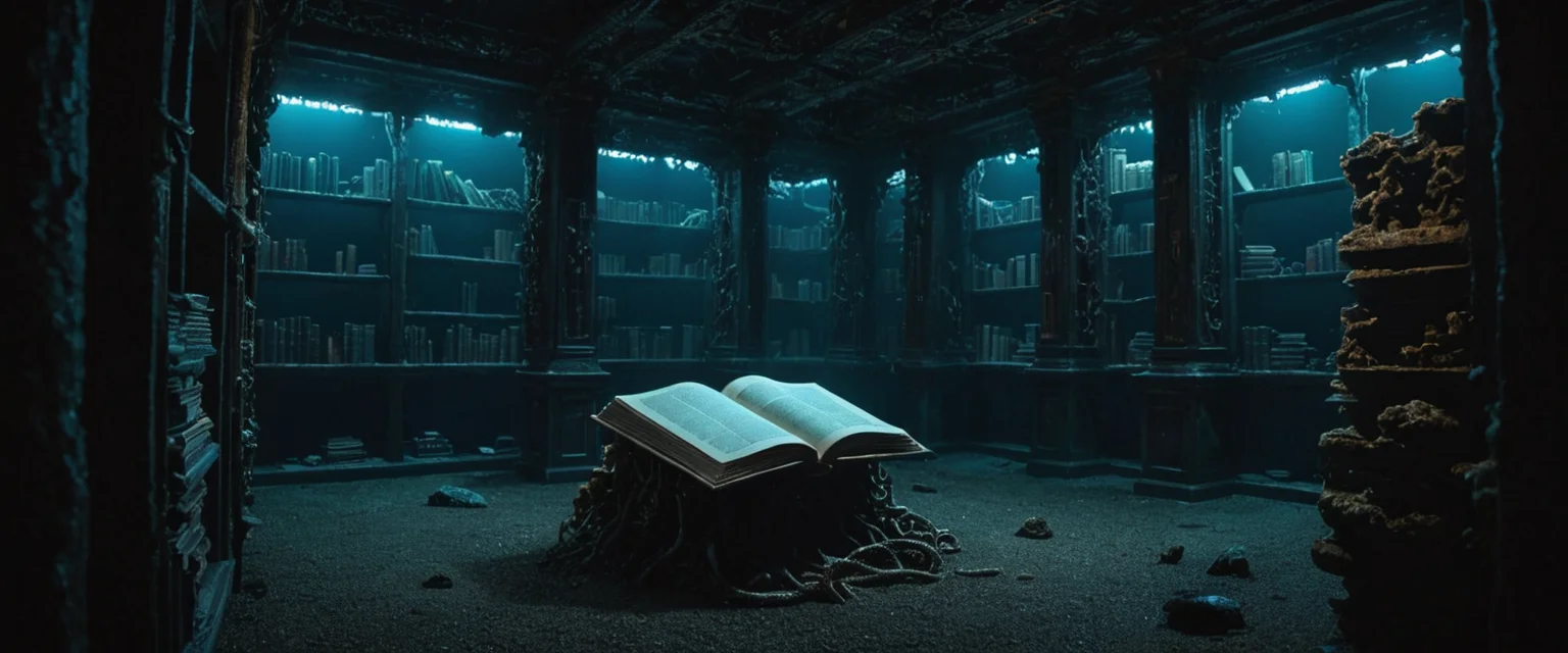 Abyssal Lexicon — AI generated image