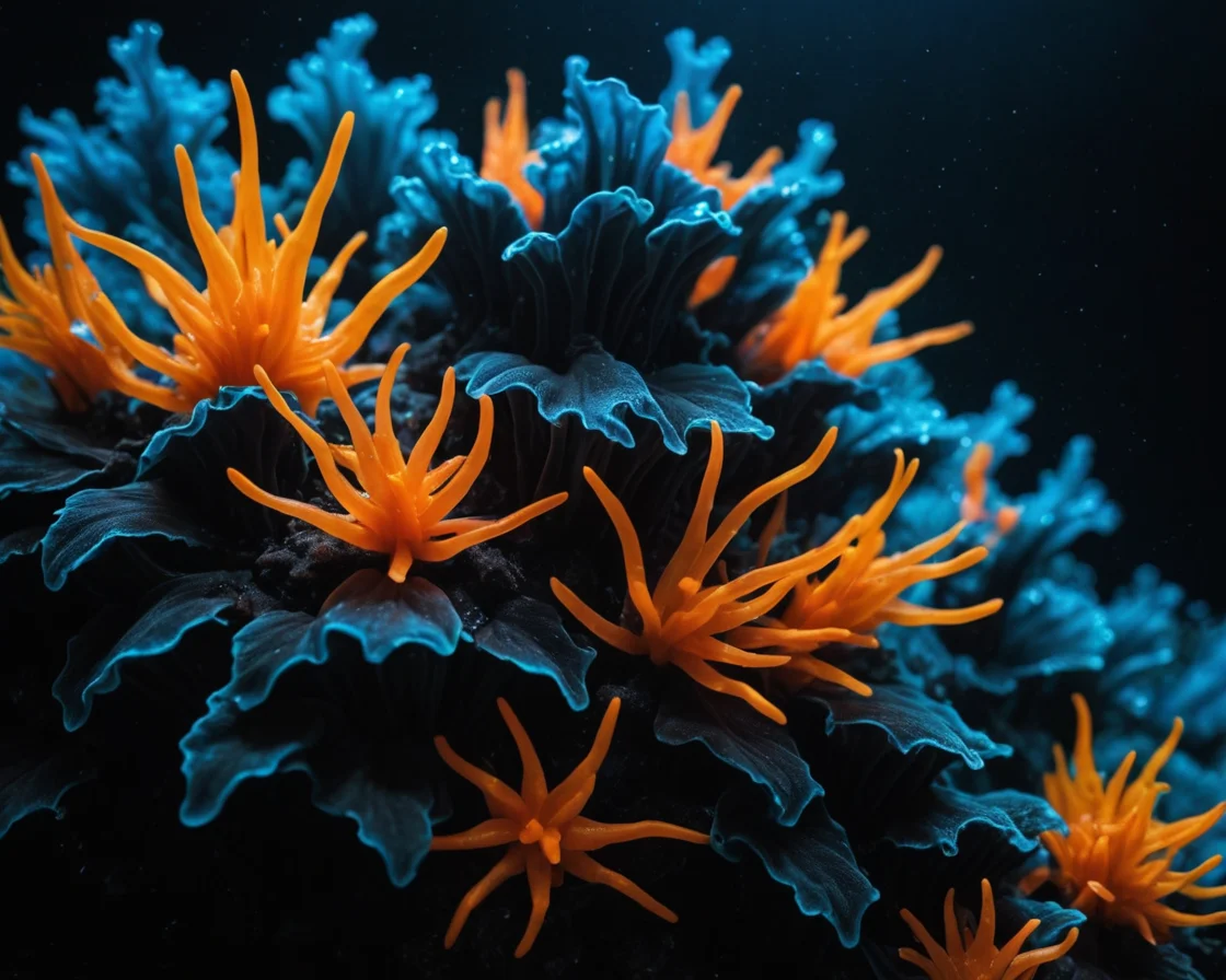 Abyssal Pressure Bloom — AI generated image