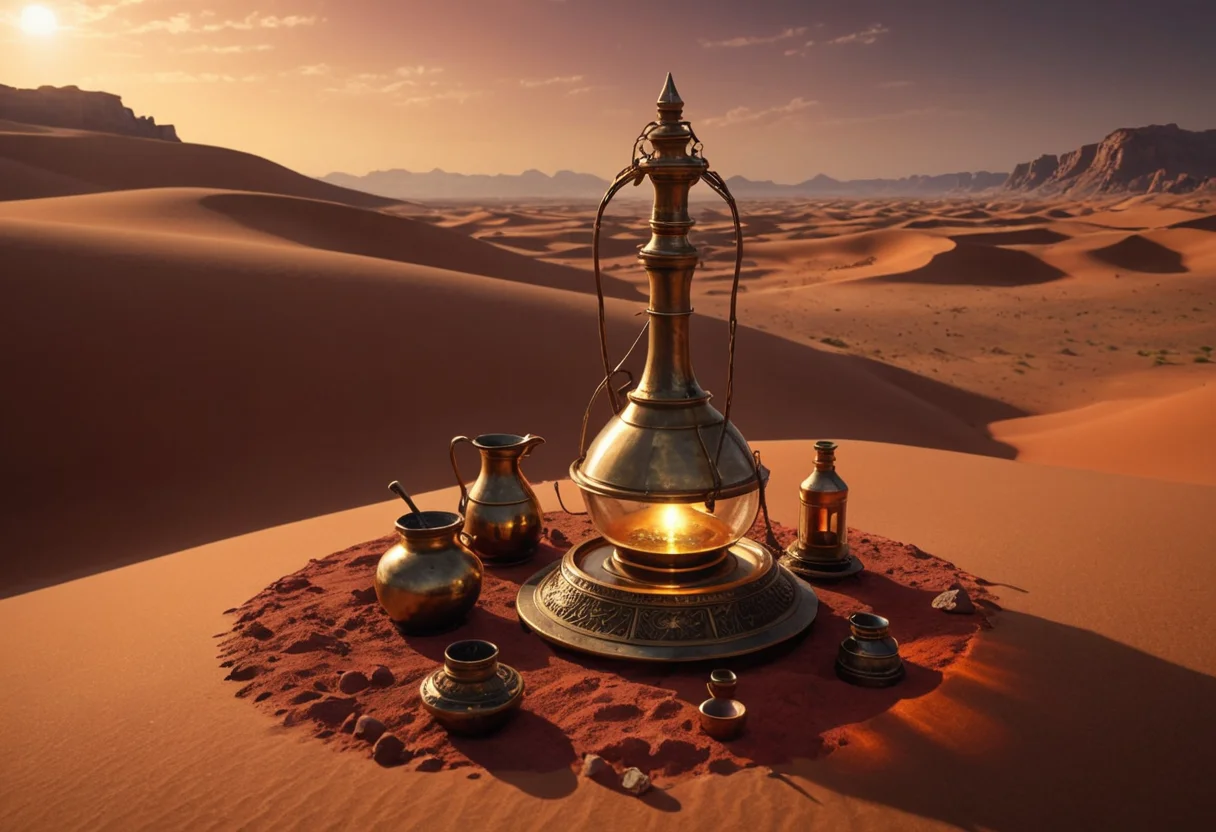 Desert Alchemy — AI generated image