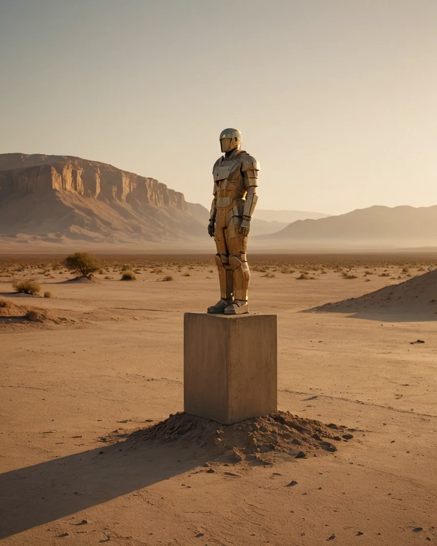 Mirage Oasis Sentinel — AI generated image