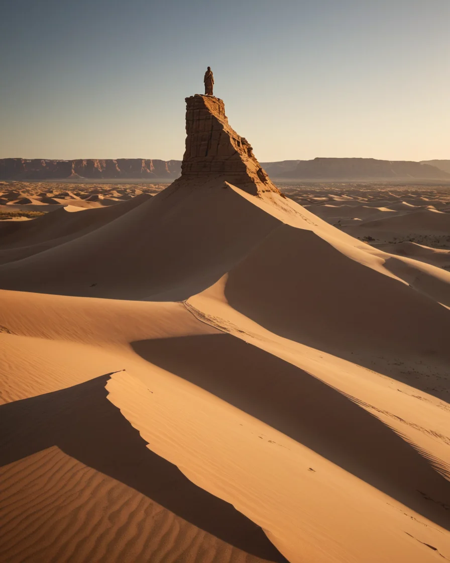 Desert Zenith Sentinel — AI generated image