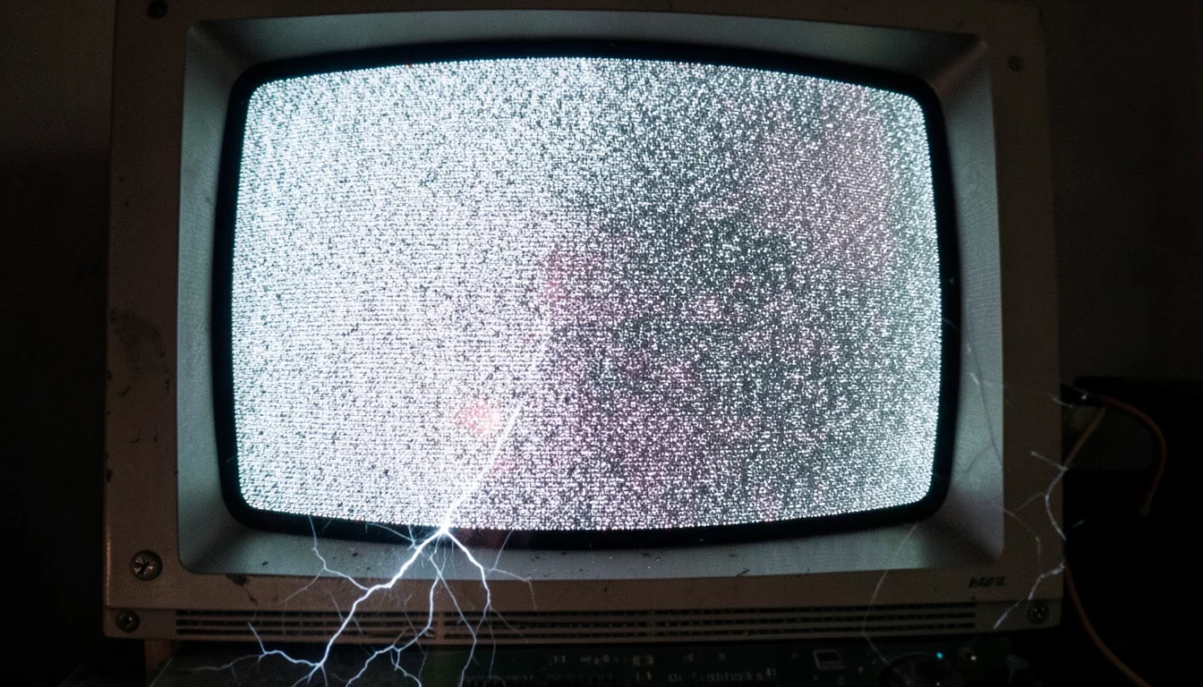 Circuit Static — AI generated image