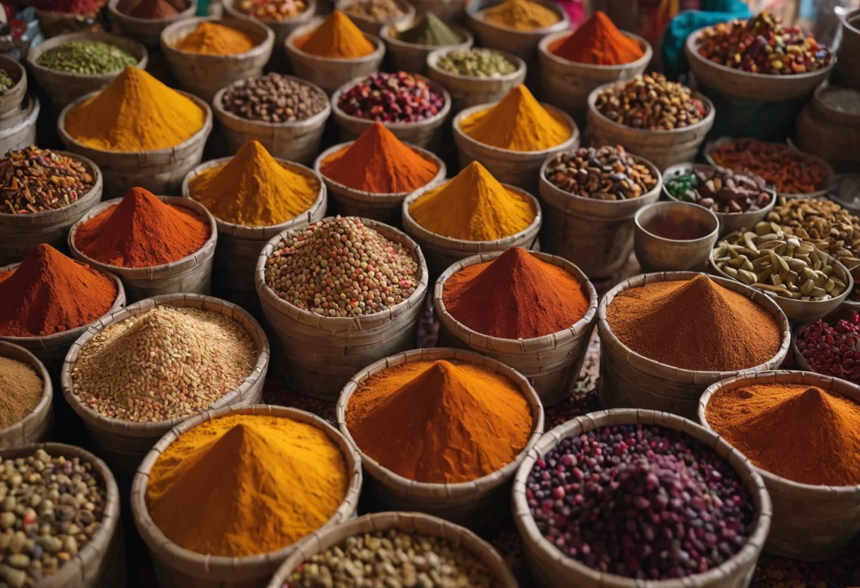 Spice Bazaar — AI generated image