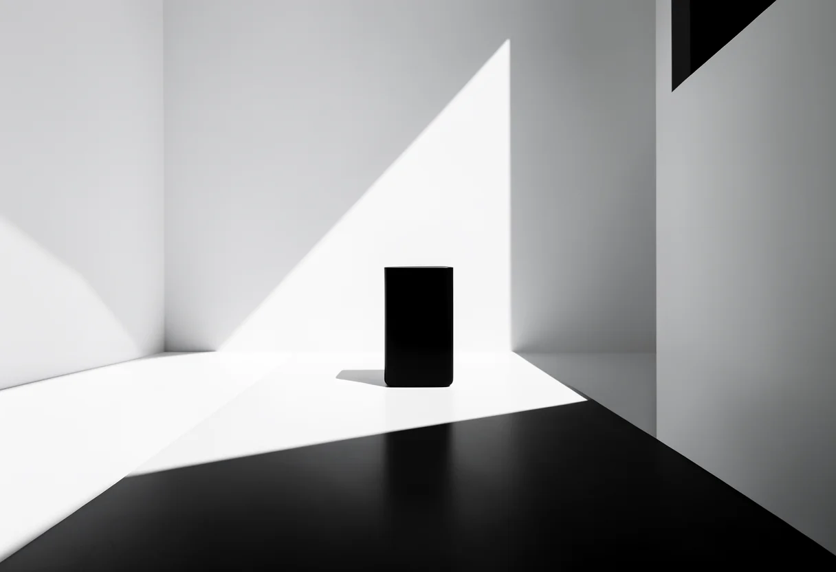 Sharp Line Geometry — AI generated image
