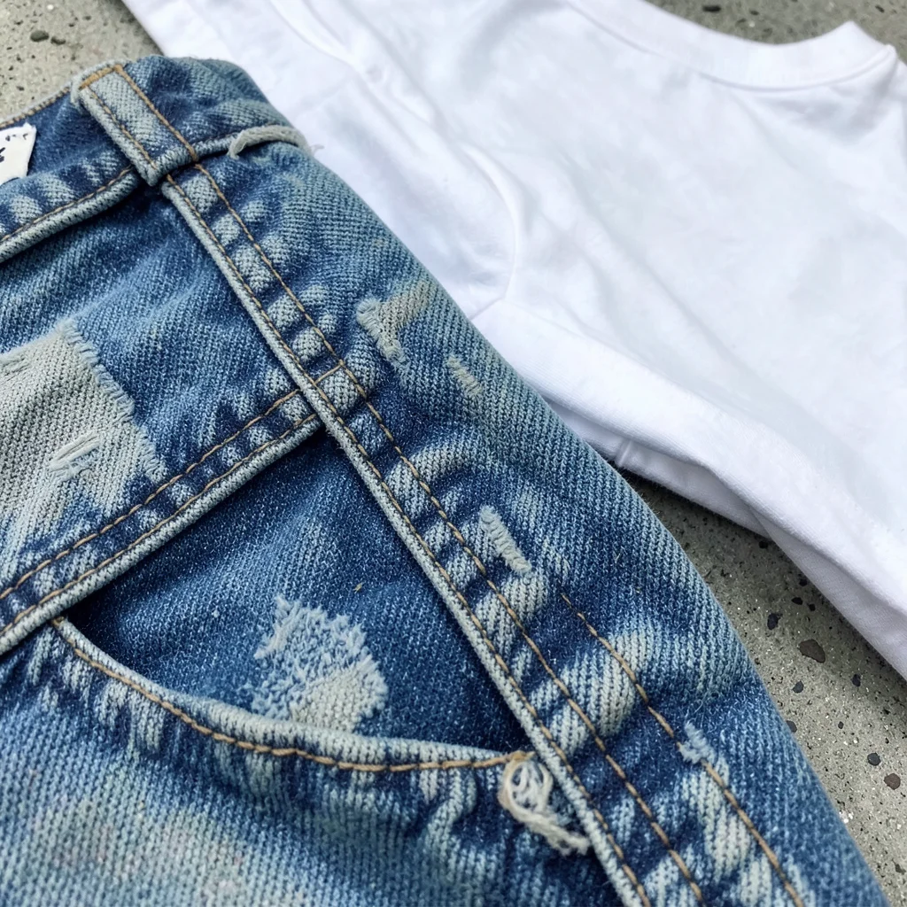 Distressed Denim — AI generated image