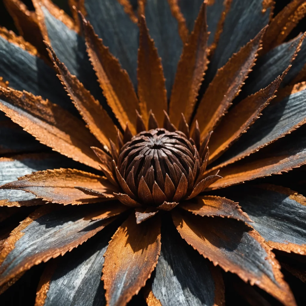 Ferrous Flora — AI generated image