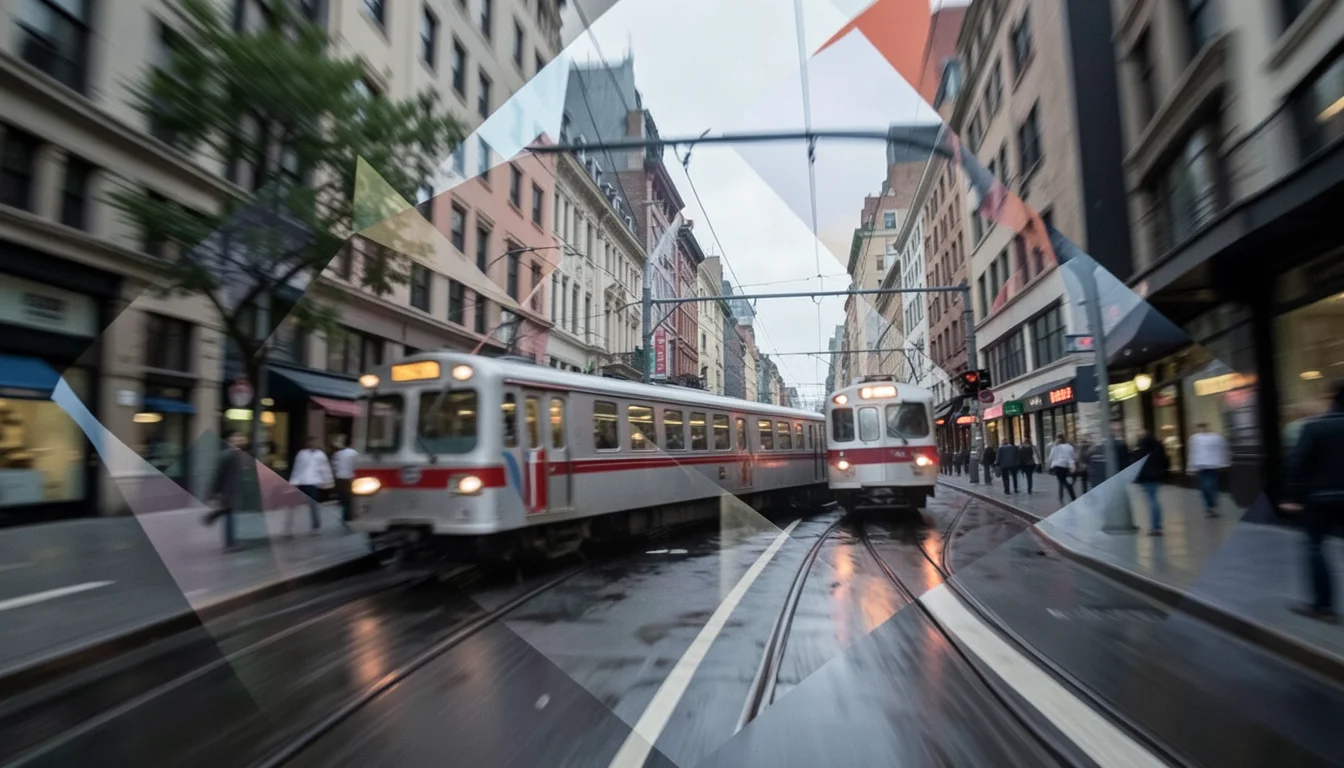 Subway Rhythm — AI generated image