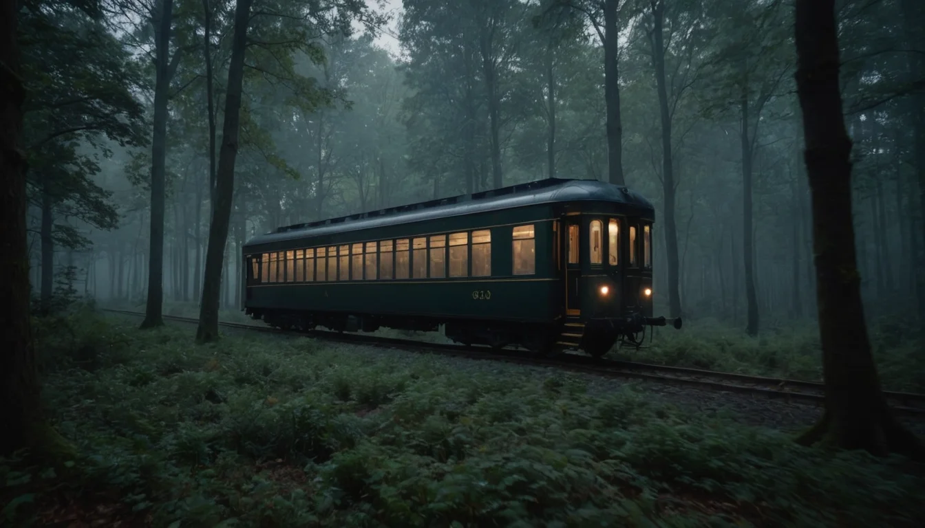 Ghost Train Carriage — AI generated image