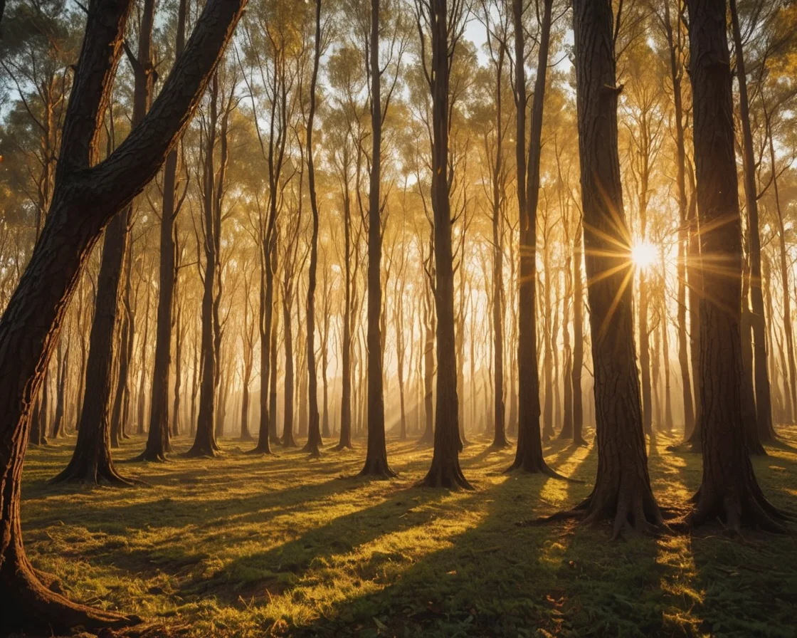 Glass Grove (illustration) — AI generated image