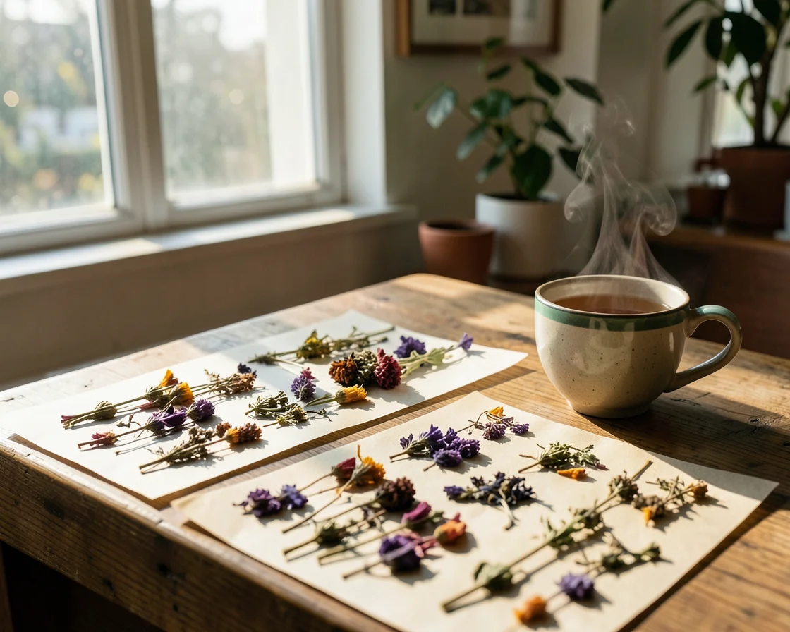 Pressed Botany — AI generated image