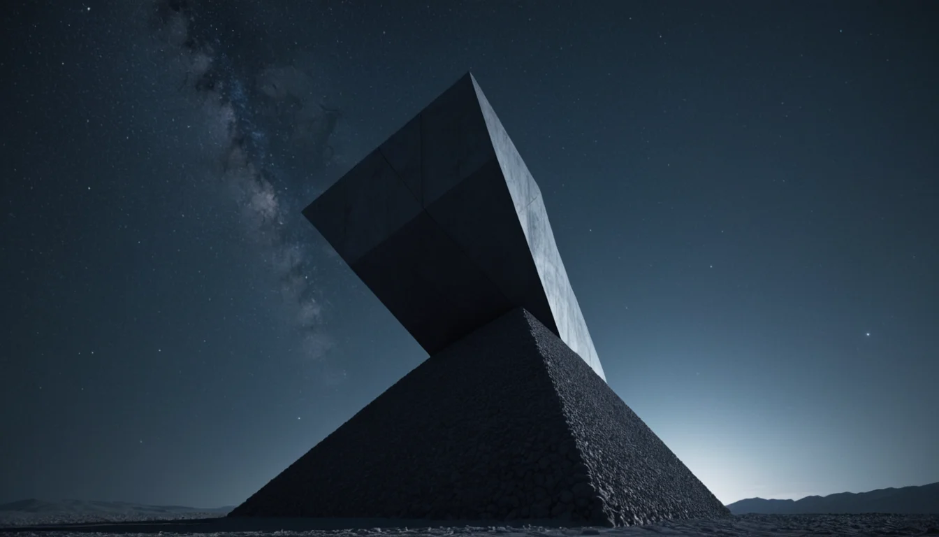 The Glitch Spire — AI generated image