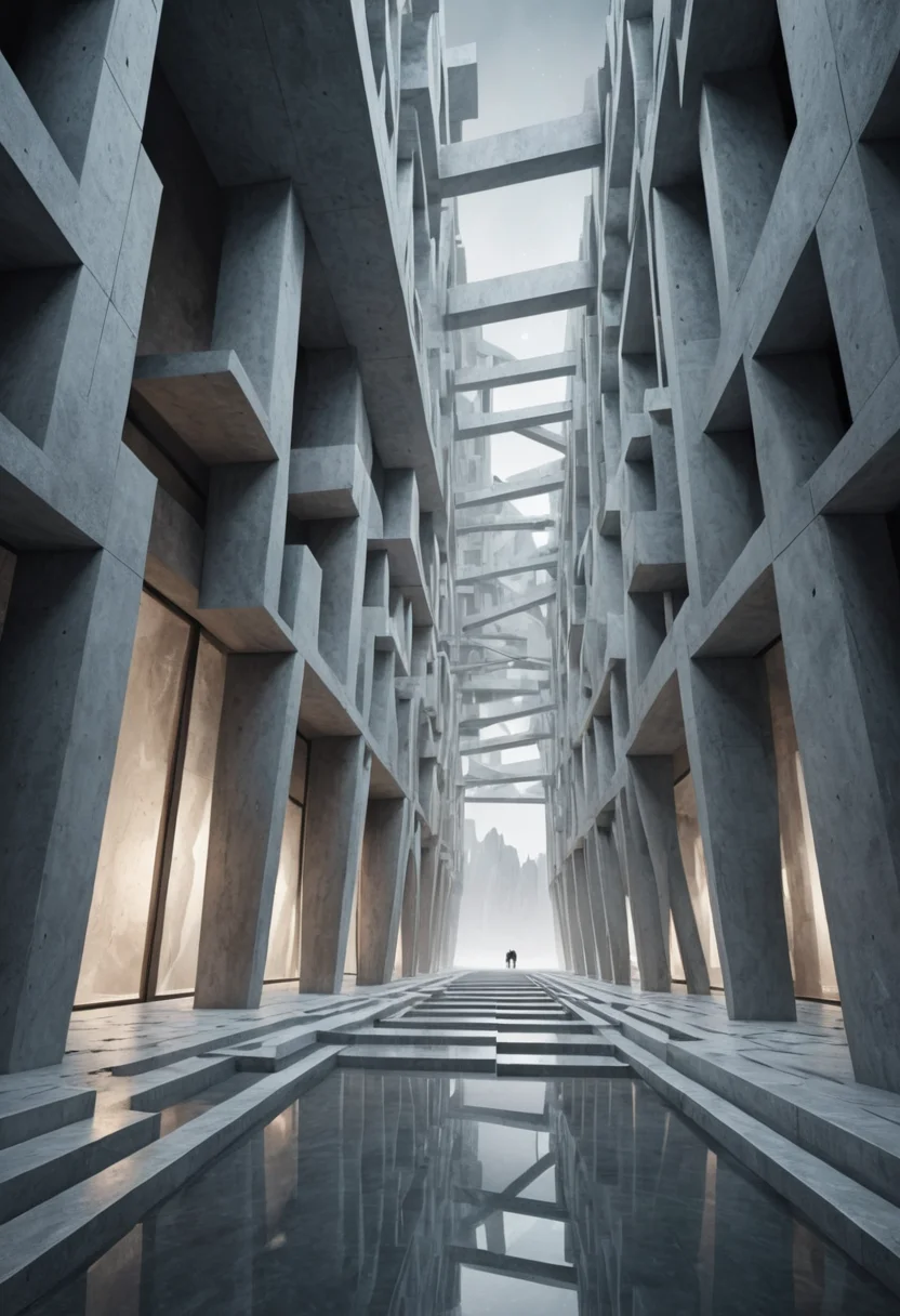 Impossible Geometry — AI generated image