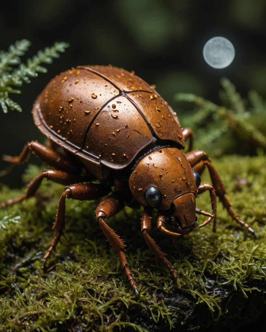 Iron Beast Study — AI generated image