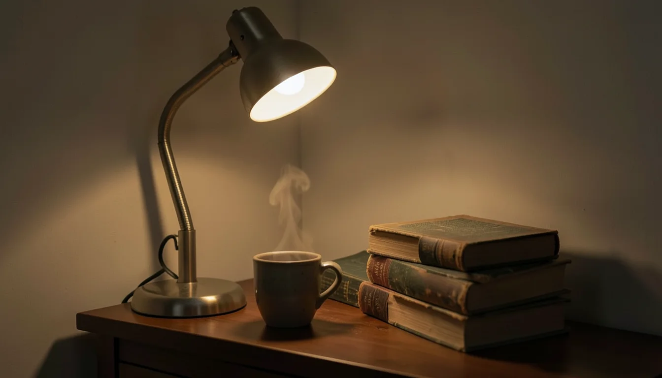 Late Night Read — AI generated image