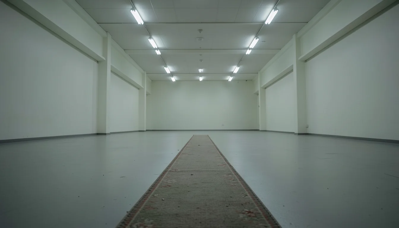 Empty Hallway — AI generated image