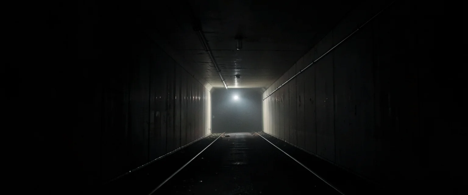 Subway Passage — AI generated image