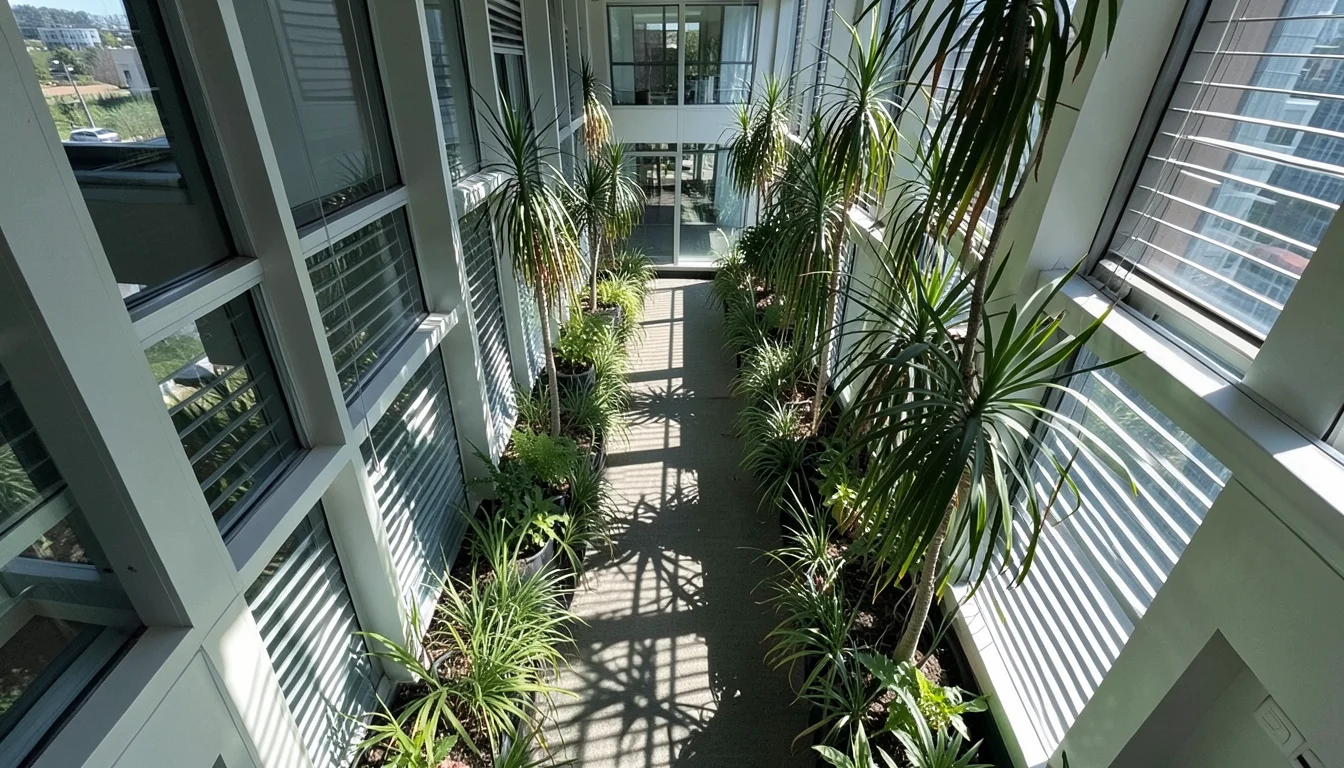 Vertical Green Line — AI generated image