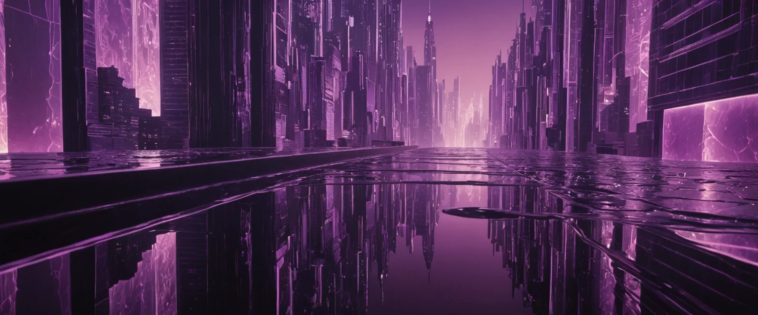 Liquid City — AI generated image
