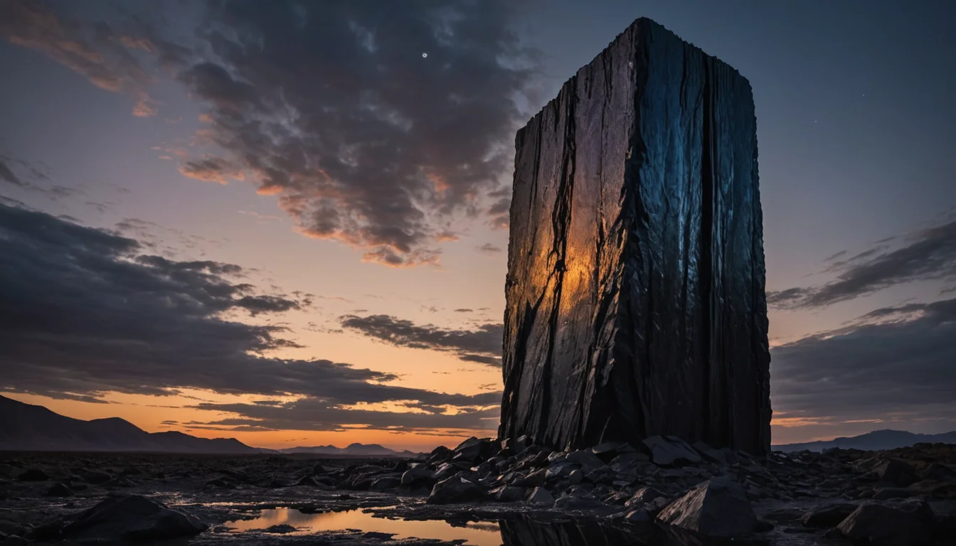 Liquid Monolith — AI generated image