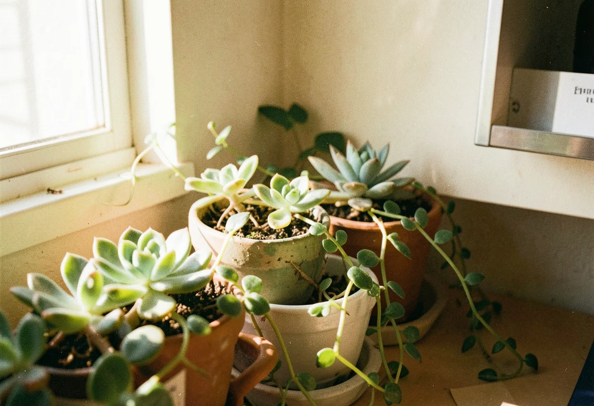 Lo-Fi Plant Garden — AI generated image